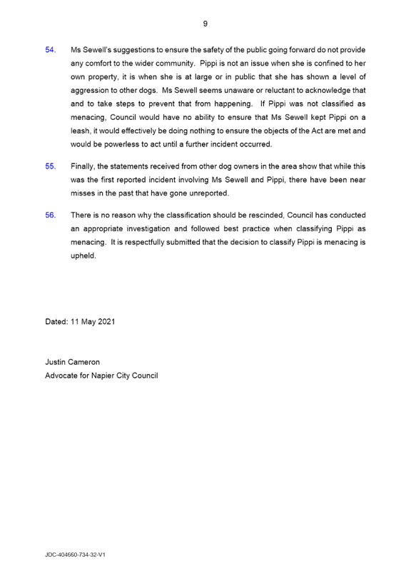 Minute Item Attachments Of Hearings Committee (Dog Hearing) - Tuesday ...